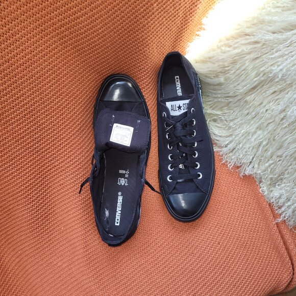 Converse Chuck Taylor All Star Ox in all black - Picture 5 of 6